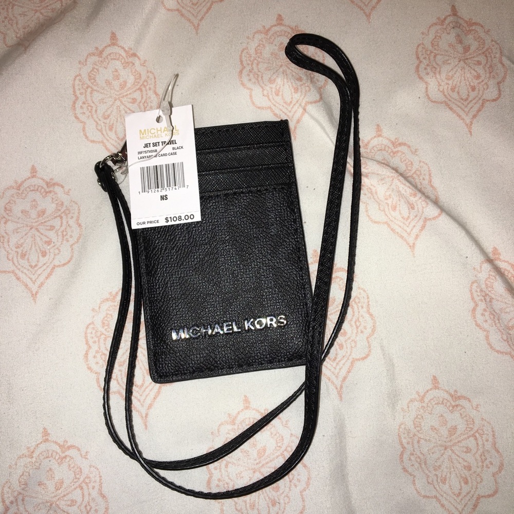 Michael Kors Lanyard Id Holder